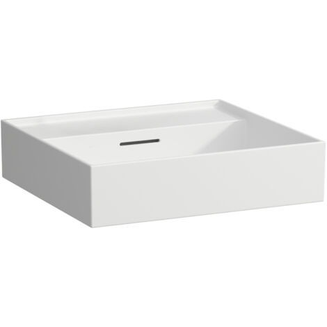 LAUFEN Kartell lavabo à encastrer, sans trou pour robinet, avec