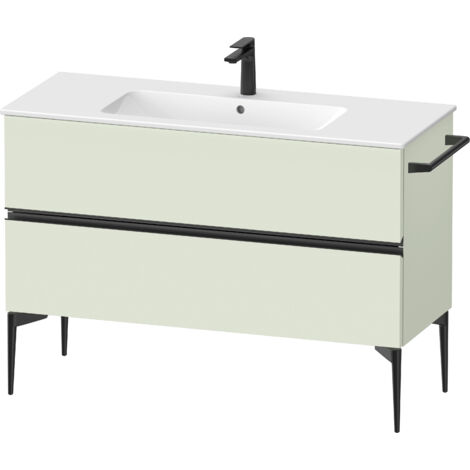 Duravit Sivida Meuble sous-lavabo, 2 tiroirs, poignée encastrée