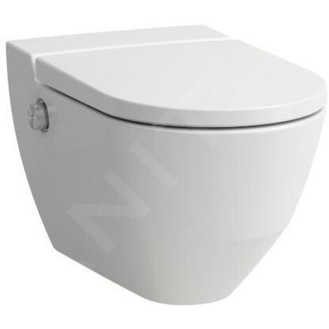 Laufen Cleanet Navia - Bidet électronique avec céramique, Rimless, SoftClose, blanc H8206017570001