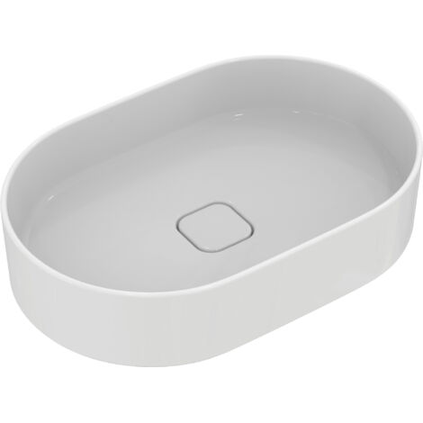 ALONI TIVRA LAVABO - À POSER - SANS TROP-PLEIN - SANS TROU DE ROBINET - AVEC BONDE CLIC-CLAC