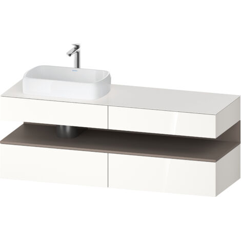 Duravit Collection One Meuble sous-vasque sur console, 2 tiroirs, (1/2)