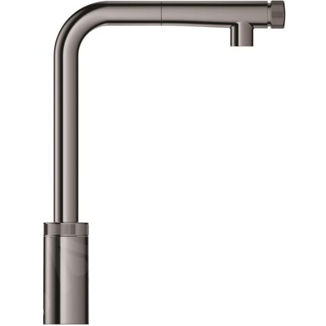 Grohe – Mitigeur de cuisine Minta SmartControl avec douchette extractible – Bec haut orientable 140° – Surface Long-Life – Installation QuickFix Plus