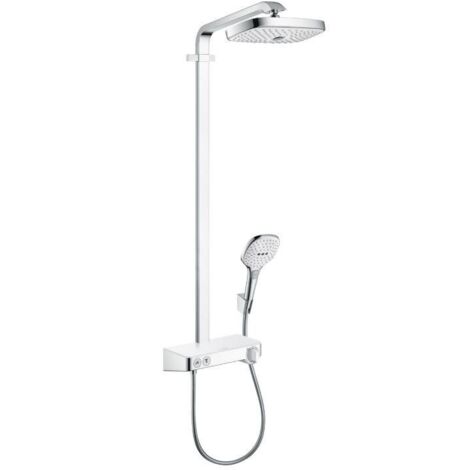 hansgrohe Raindance Select E Showerpipe 300 2jet avec
