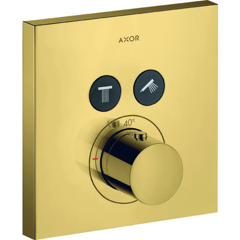 hansgrohe AXOR Starck ShowerSelect Thermostat carré à encastrer