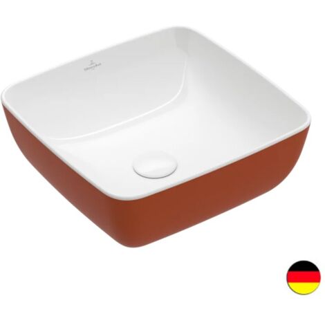 Vasque carrée à poser VILLEROY ET BOCH Artis Rouille (1/5)