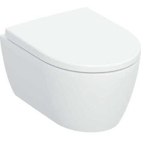 Geberit iCon Set WC suspendu, chasse d'eau basse, saillie