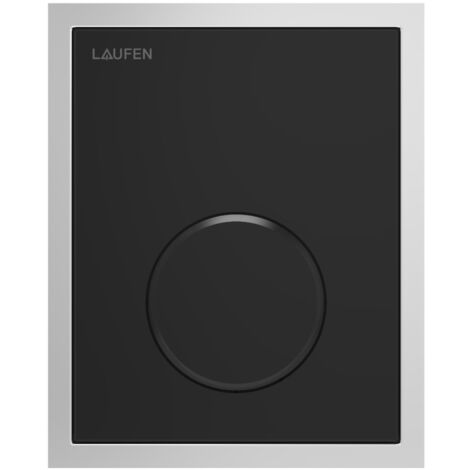 LAUFEN AU108 INEO plaque de commande, pour urinoir, verre, à