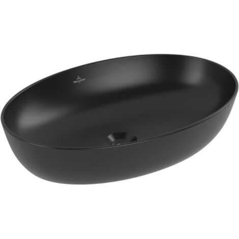 Vasque ovale à poser VILLEROY ET BOCH Artis Noir mat
