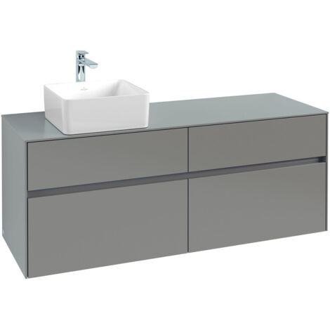 Villeroy & Boch Collaro Meuble sous-lavabo, 4 tiroirs, lavabo à (1/2)