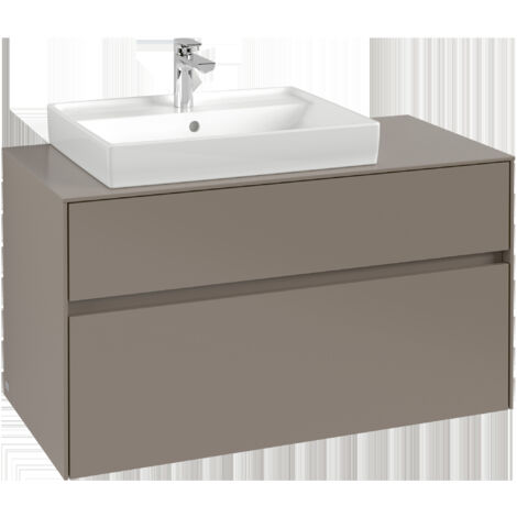 Villeroy & Boch Collaro Meuble sous-lavabo, suspendu, 2 tiroirs, (1/2)
