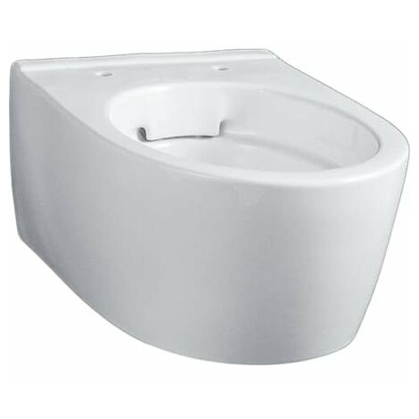 Keramag iCon xs lavable WC, court, 6l, suspendu au mur, sans chasse d'eau, blanc 204070, Coloris: Blanc - 204070000