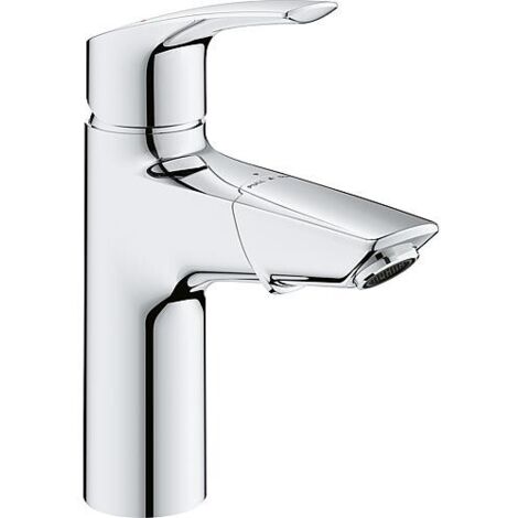 Grohe – Mitigeur de lavabo avec bec extractible – Finition chrome – Système d'ancrage magnétique – Débit 5 l/min – Installation rapide avec raccords flexibles (1/5)