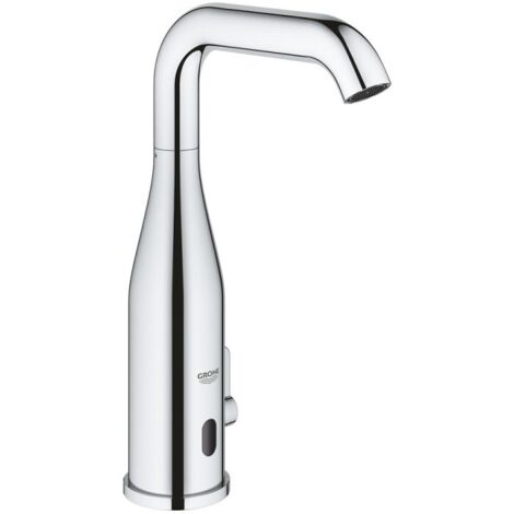 Grohe Essence E - Mitigeur électronique infrarouge de lavabo, avec mélangeur et limiteur de température ajustable, chrome 36445000