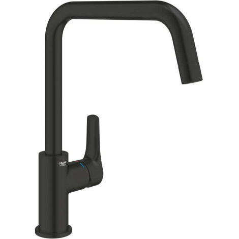 GROHE 30 567 243 EUROSMART Monomando de fregadero 1/2" negro mate - ref: 30 567 243