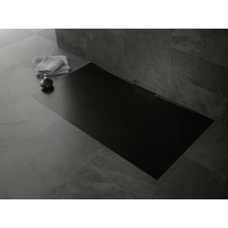 KOES - Receveur de douche en résine Modèle OBI - 80x120 - Blanc RAL 9003 | Leroy Merlin