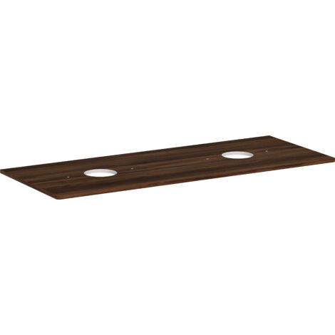 hansgrohe Xelu Q Console avec 2 découpes rondes, 1360x550, pour (1/3)
