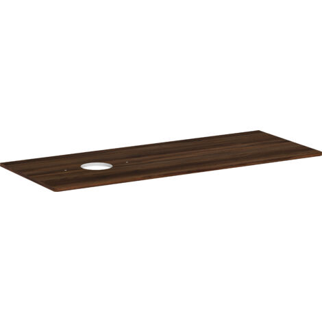 hansgrohe Xelu Q Console avec découpe ronde à gauche, 1360x550, (1/3)