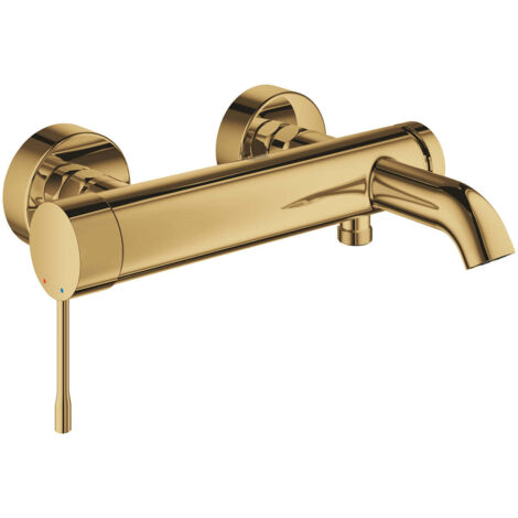 GROHE 25 250 GL1 ESSENCE Monomando para baño y ducha 1/2" oro brillo - ref: 25 250 GL1