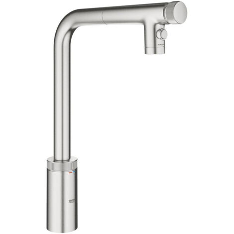 GROHE 31 889 DC0 Minta SmartControl Monomando de fregadero con SmartControl integrado supersteel - ref: 31 889 DC0 (1/5)