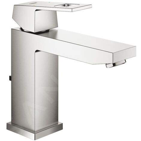 Grohe Eurocube - Mitigeur de lavabo avec vidage, supersteel 23445DC0