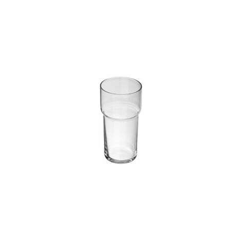 Verre Tube Réutilisable Incassable PP Transp. 300ml (10 Utés)