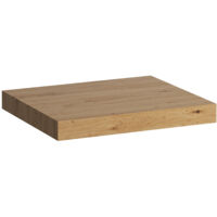 LAUFEN LANI Plan de toilette, sans découpe, 585x495x65mm,