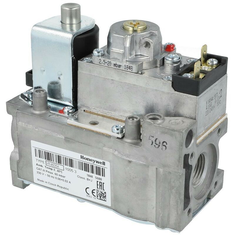 Honeywell Bloc gaz pour systèmes d'allumage automatique 2 vannes — free download