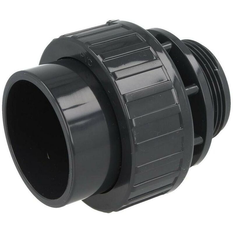 Raccord PVC avec joint torique 50 mm x 1 1/2" FM