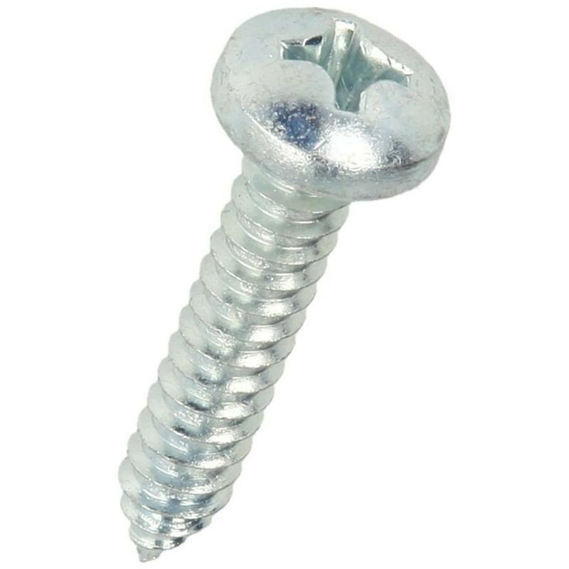 Vis à Tôle Hillman #8 En Acier Inoxydable à Tête Plate Phillips Standard Sae 5 Pqt 881863 63878483