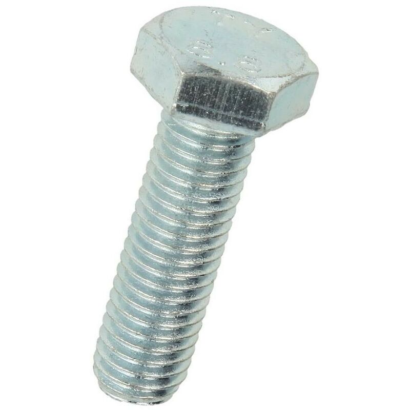 Vis 6 pans galvanisé M6 x 20 mm