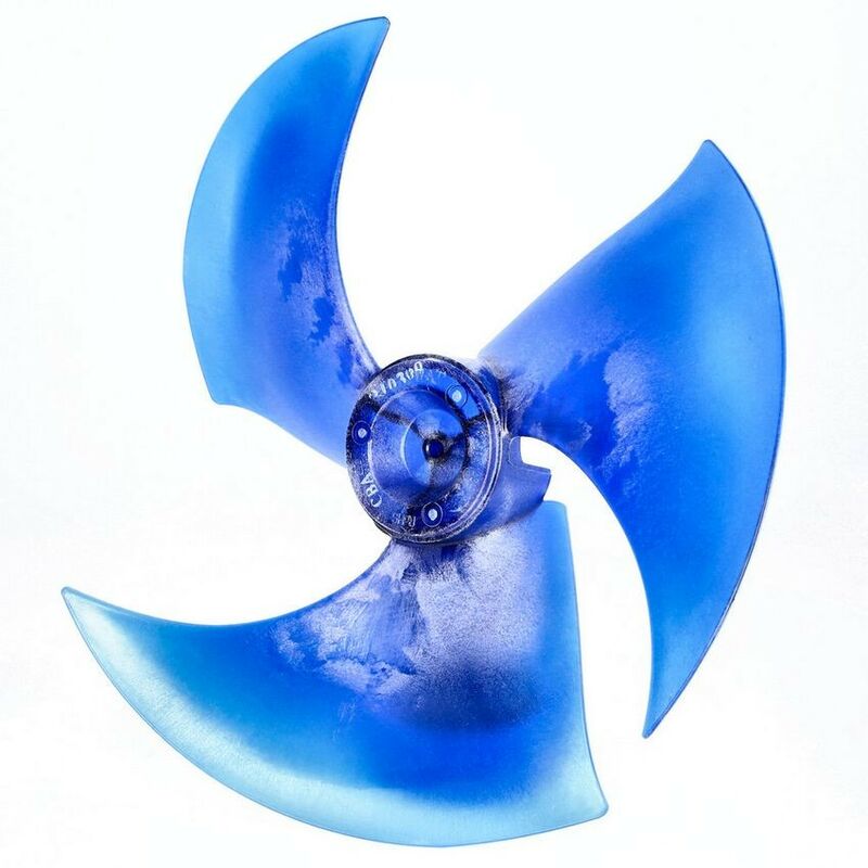 Pale De Ventilateur En Plastique, Cinq Feuilles, Couvercle D