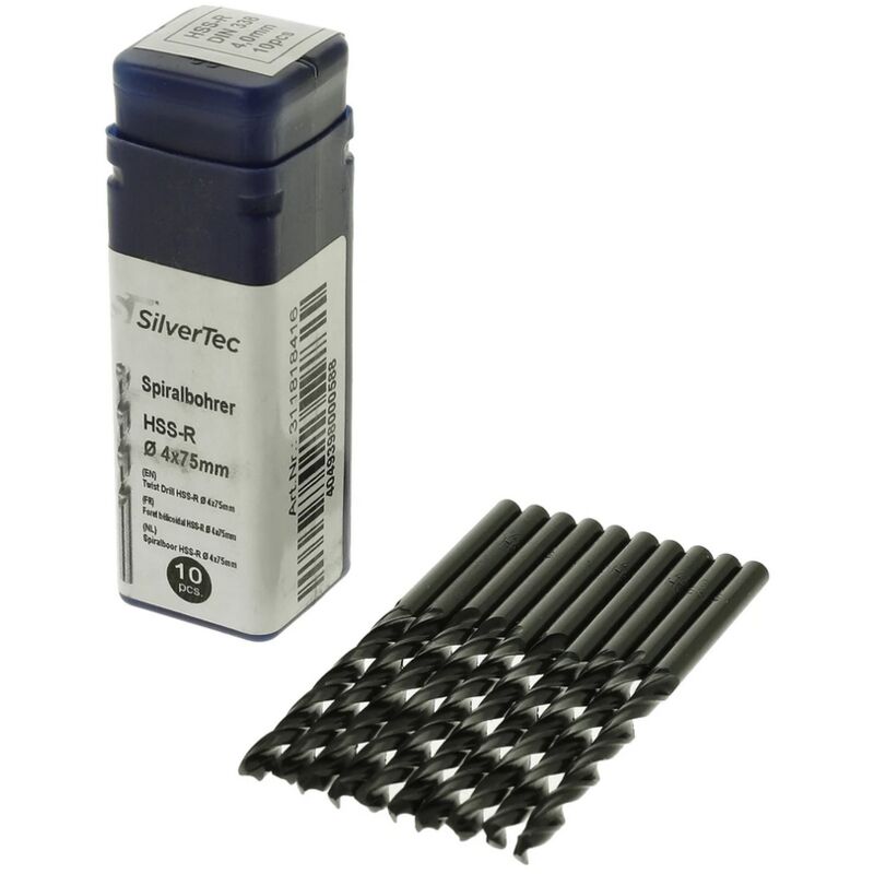 Foret HSS-R 4,0 mm pour acier