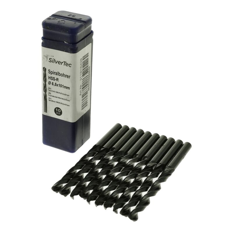 Foret HSS-R 6,5 mm pour acier