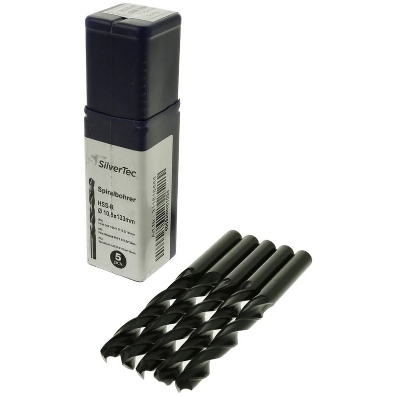 Foret HSS-R 10,5 mm pour acier