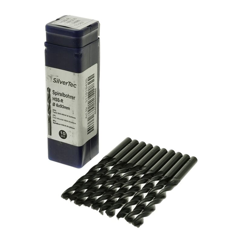 Foret HSS-R 6,0 mm pour acier