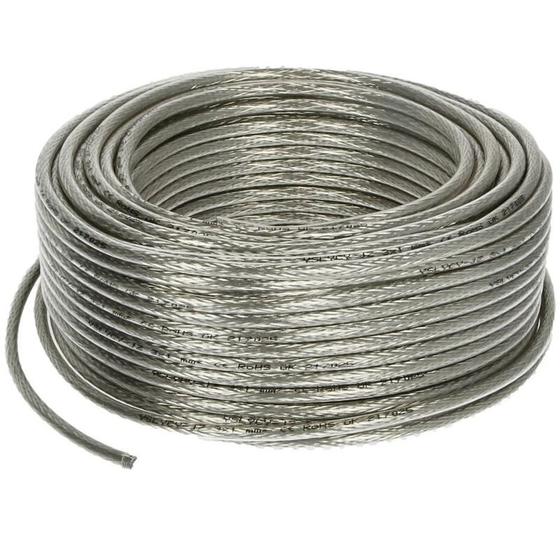 Câble De Commande Lapp 1030270 LiYY 4 X 0,75 Mm² PVC Noir - Câble LED Signal Données 10m