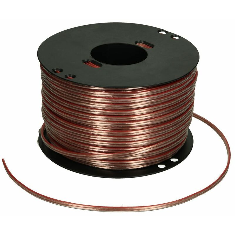 Câble Haut-Parleur 2.5 mm² en cuivre OFC - rouleau de 50 mètres