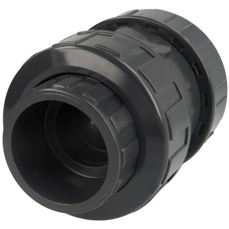 Clapet anti-retour conique PVC Ø 63 mm avec manchon adhésif