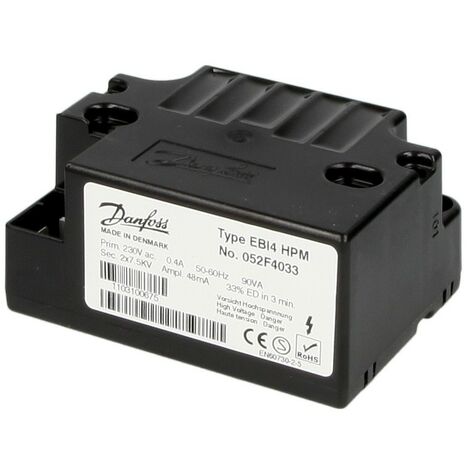 Transfo d'allumage EBI4 HPM, bipolaire boîtier spécial  052F4033