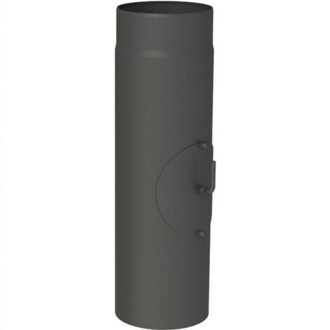 Acerto 40666 Kit De Tuyaux De Poêle, 120 Mm De Diamètre, Tuyau De Fumée