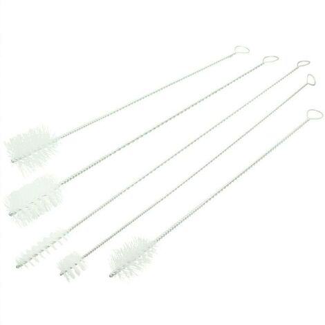 Kit De 8 Brosses De Nettoyage Antistatiques - Poils Nylon, Manche Plastique - Pour Clavier, Électronique, Voiture, Aquarium - 8
