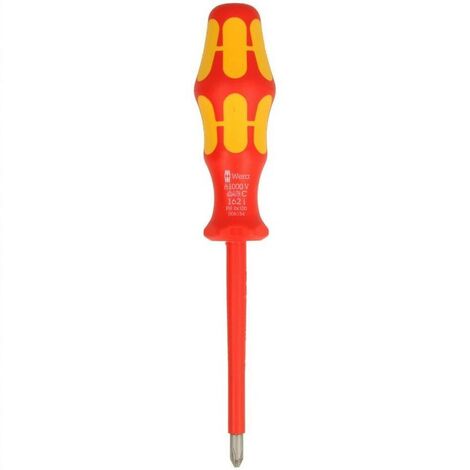 VDE Tournevis pour vis cruciformes PH 2 (1/3)