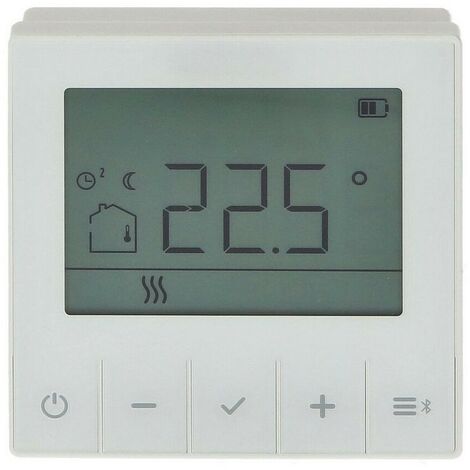 Thermostat d'ambiance numérique avec commande Bluetooth (1/2)