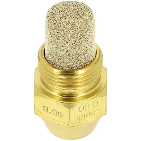 Danfoss – Gicleur chauffage central type B – Angle de pulvérisation 60° – Débit 0,60 US gal/h – Conception semi creuse pour combustion optimisée