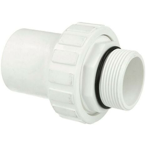 Raccord union PVC pour pompe à chaleur pour piscine