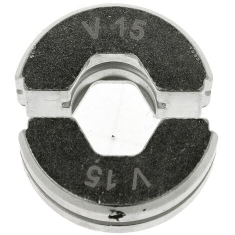 Insert de sertissage V15 pour mâchoire universelle