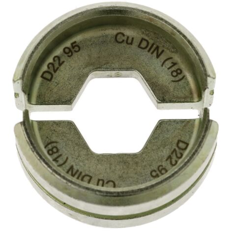 Insert de mâchoire de sertissage hexagonal pour cosse de câble 95 mm²
