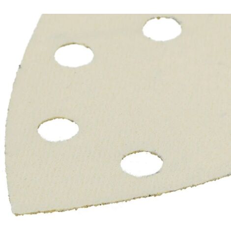 Assortiment De 10 Triangles Abrasifs Makita B-21733 - Pour Pierre Et Verre, Grains Variés - 9