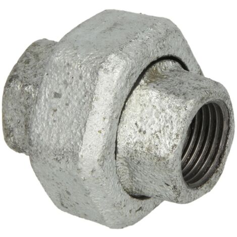Raccord en fonte malléable raccord union 1 ’’ FF/FF étanchement plat