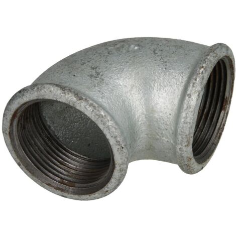 Raccord en fonte malléable coude 1 1/4’’ FF/FF